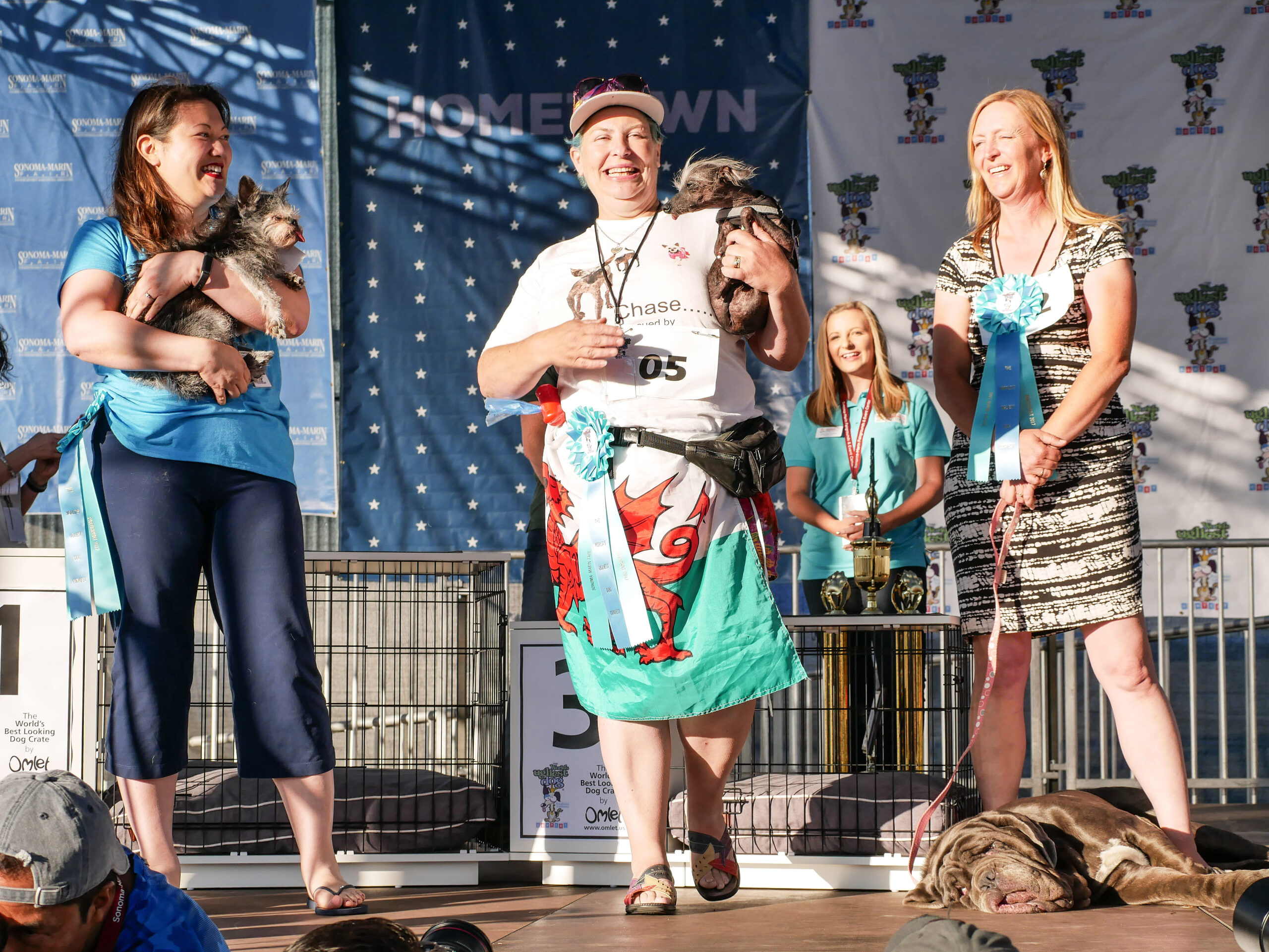 Sonoma Marin Fair - World's Ugly Dog Contest 6-23-17