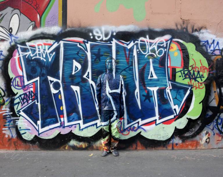 Liu Bolin - Hiding in Paris No.7 - Graffiti.jpg