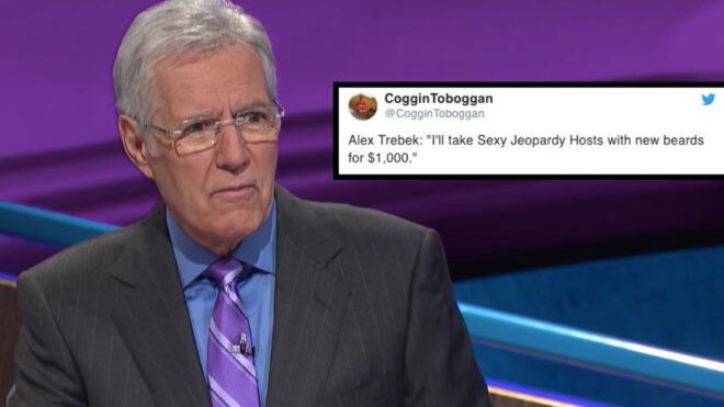 alex trebek beard