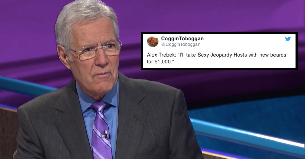 alex trebek beard