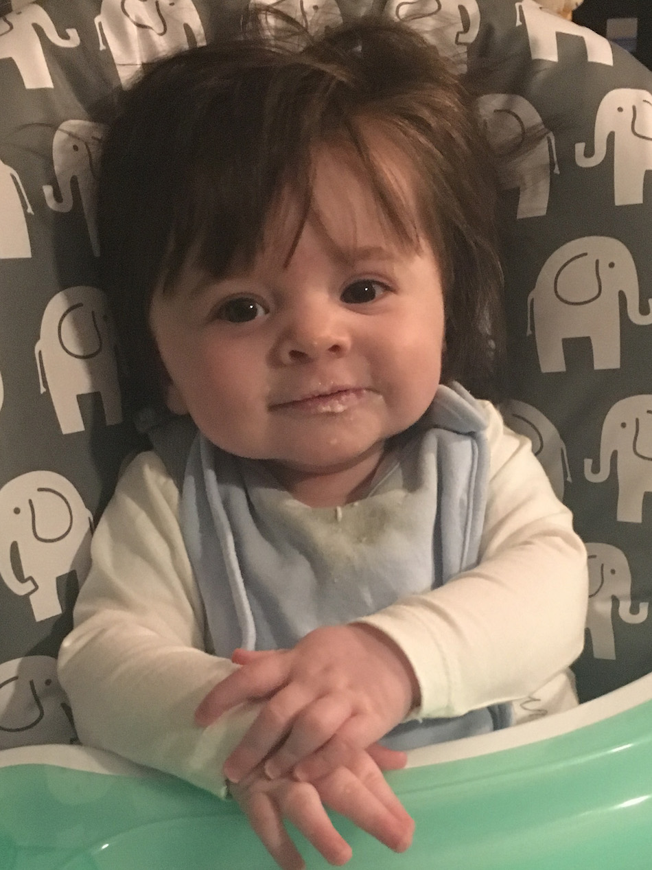 HAIRY SCOTTISH BABY