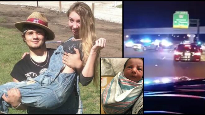 baby police chase HP