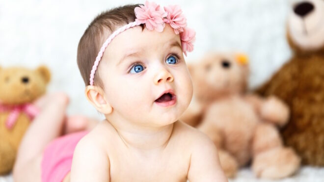 baby_girl_teddy_bears_flower_ribbon-613946