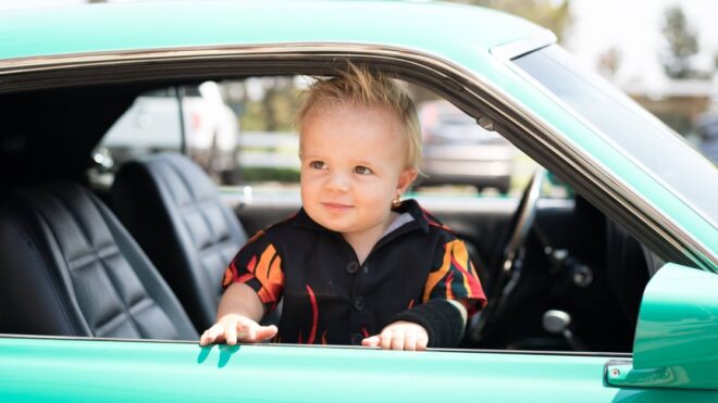 baby's guy fieri themed birthday