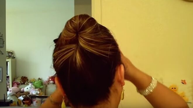 beauty no tie bun