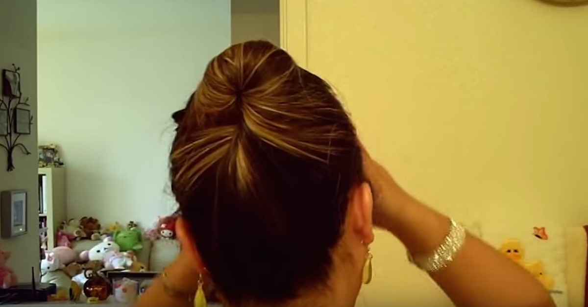 beauty no tie bun