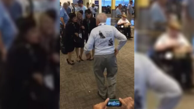 bluegrass veteran dancing sat the airport