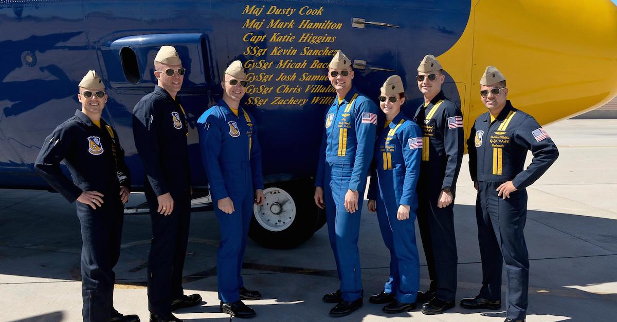 SOURCE: Facebook / Navy Blue Angels