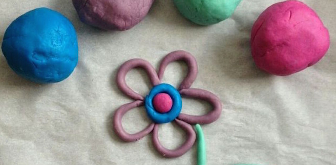 crayon playdough