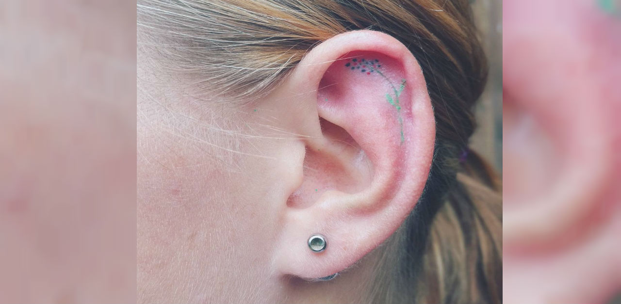 ear tattoo