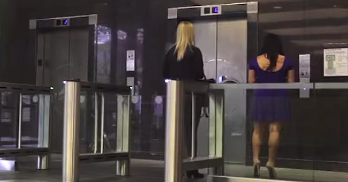 elevator surprise