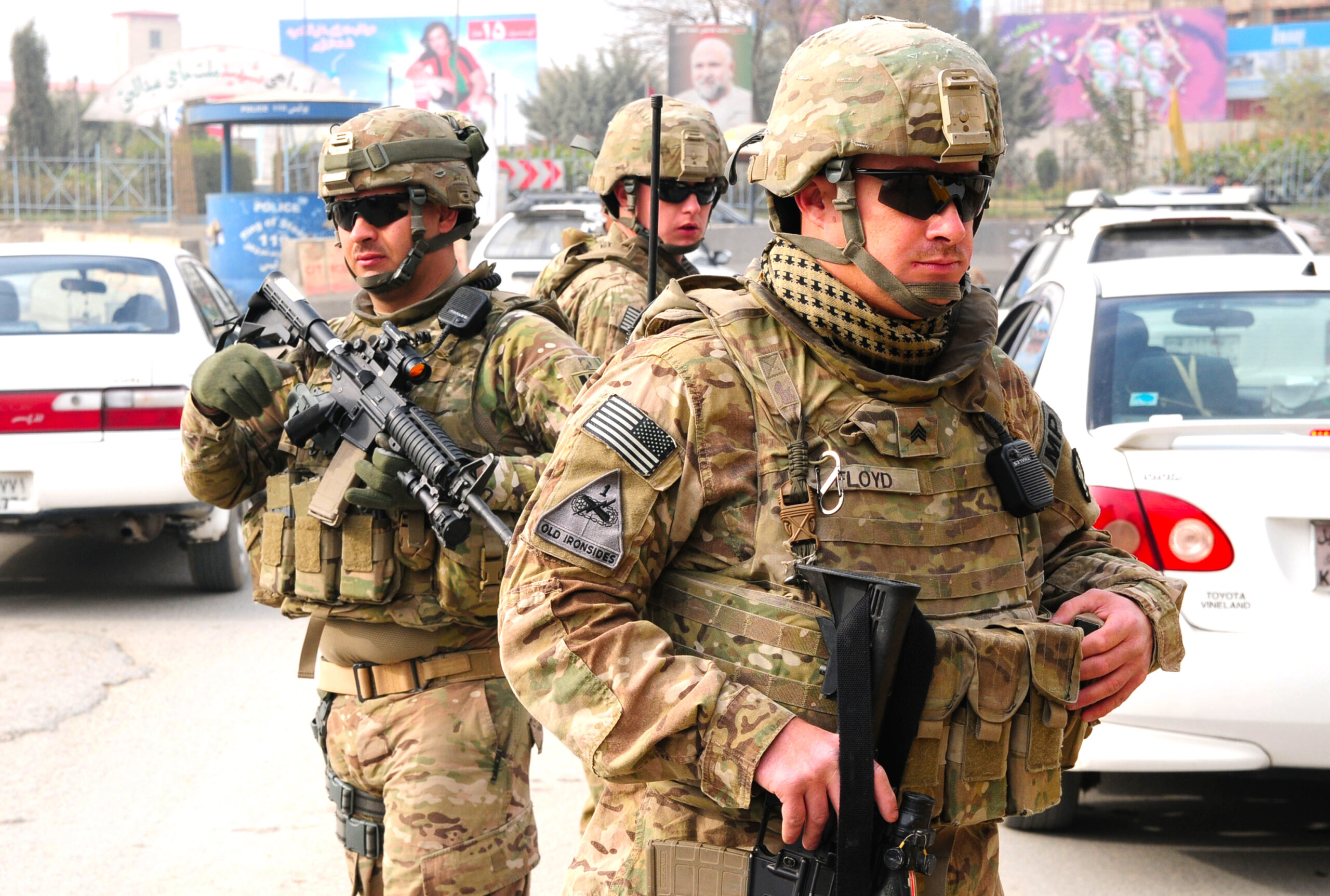 Local soldiers mentor Afghan police in Kabul