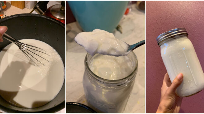 homemade yogurt