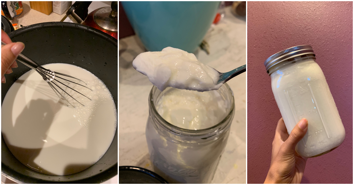 homemade yogurt