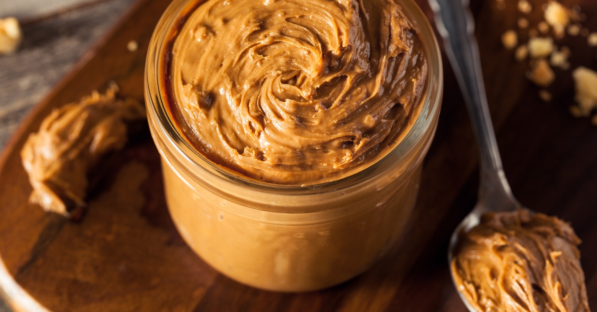 Homemade Sweet Cookie Butter in a Jar