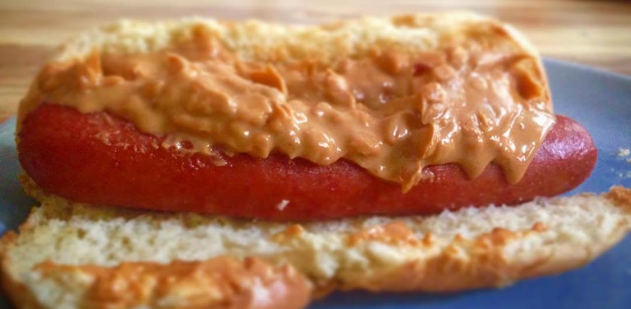 hot-dog-peanut-butter