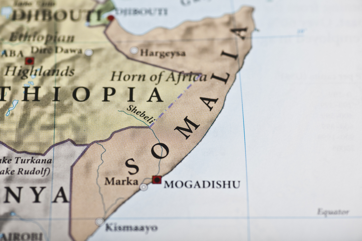 Somalia map