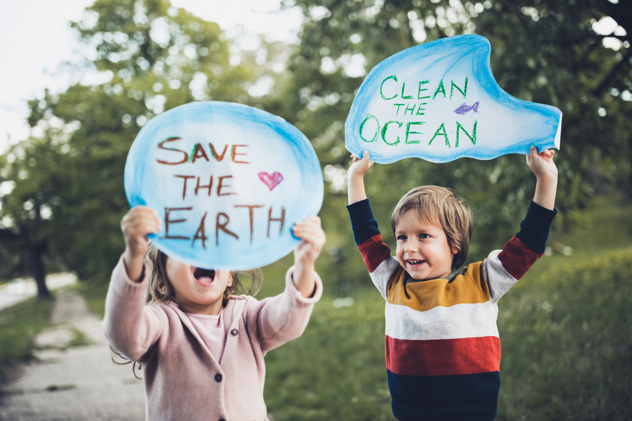 Save our childhood by saving the environment!