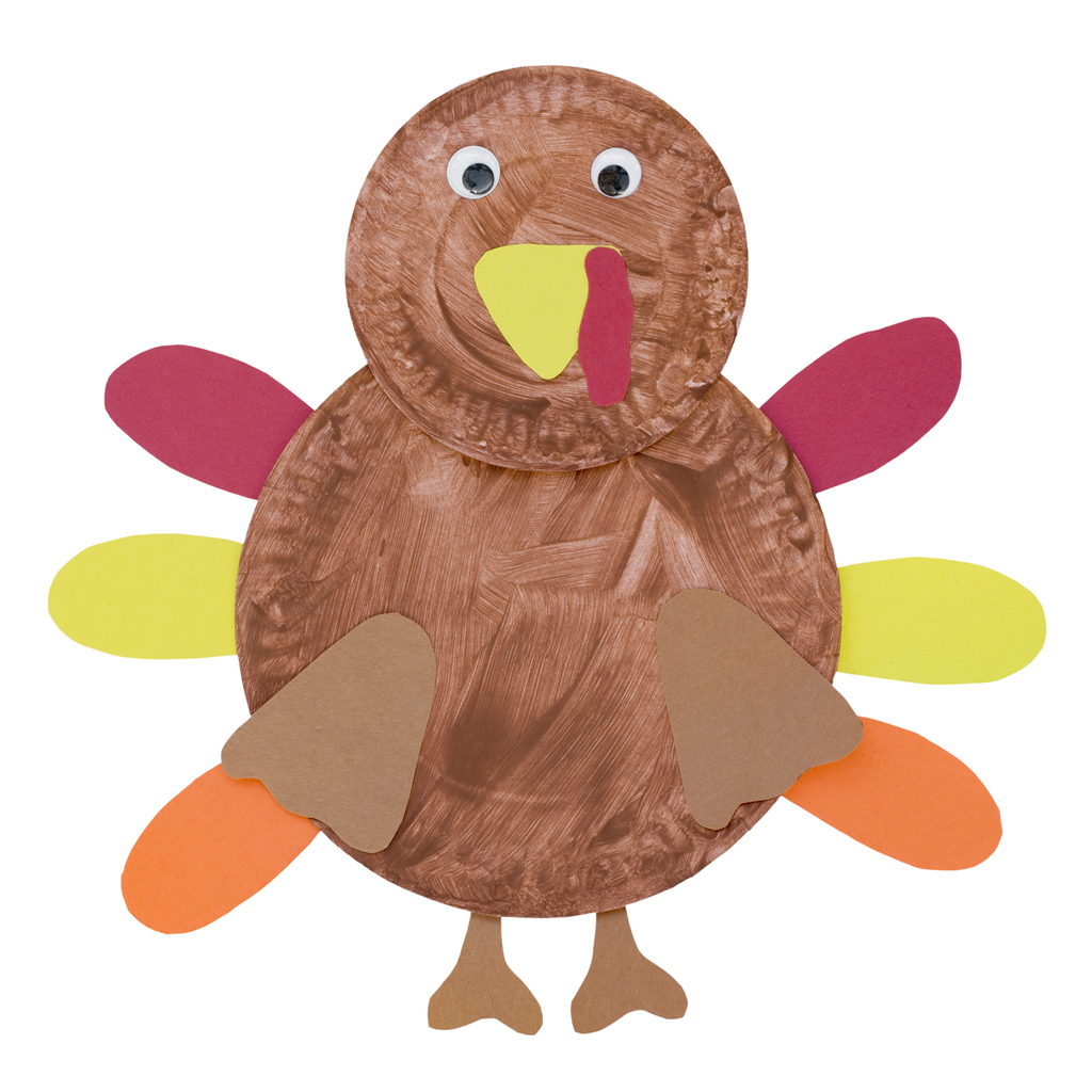 Handmade Thanksgiving Turkey Paper Craft Project