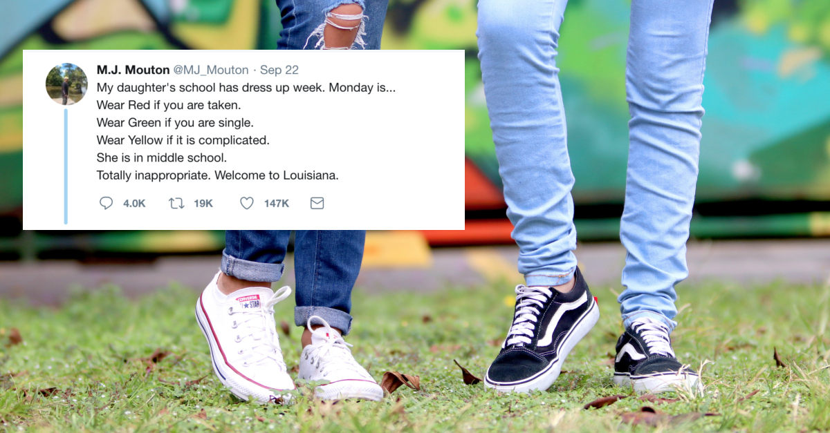 middle school spirit week relationship status