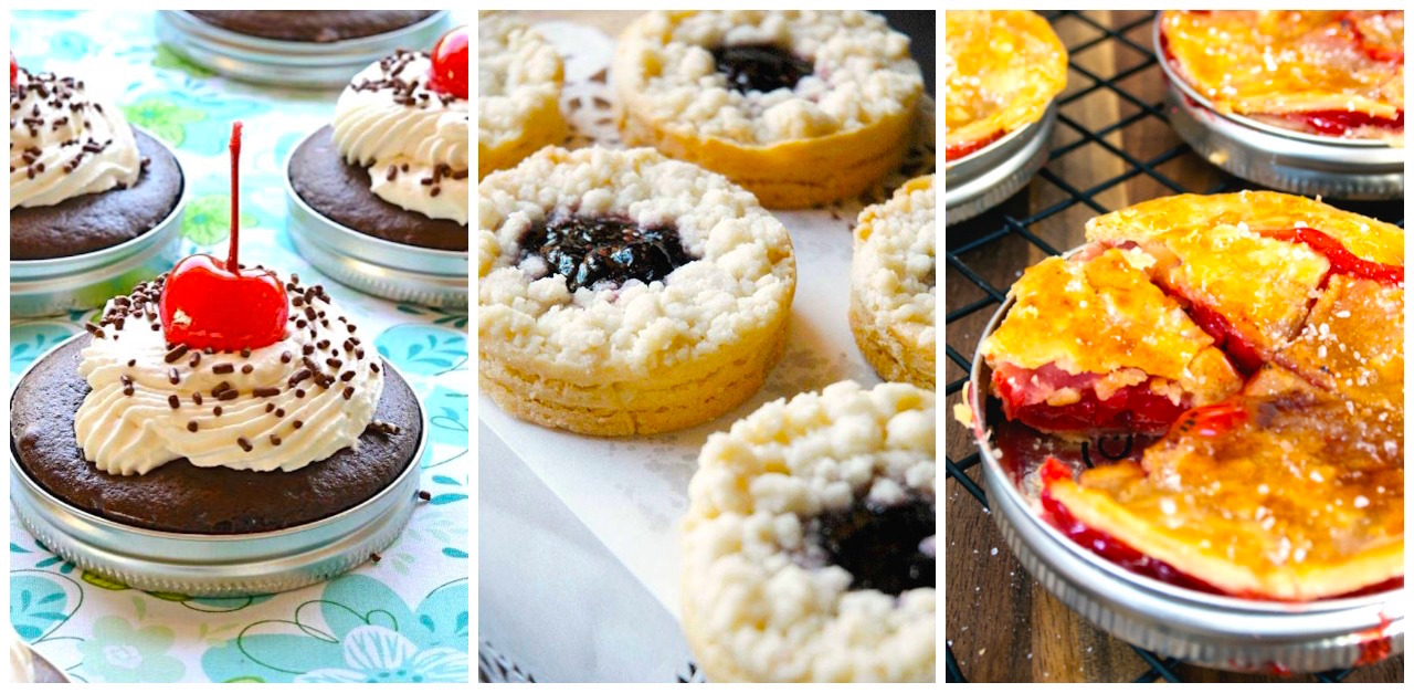 mason jar lid desserts