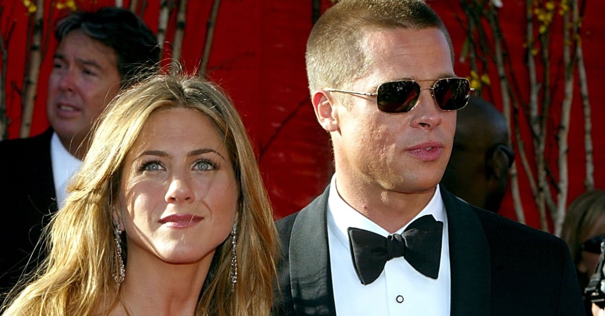 jennifer aniston brad pitt birthday party