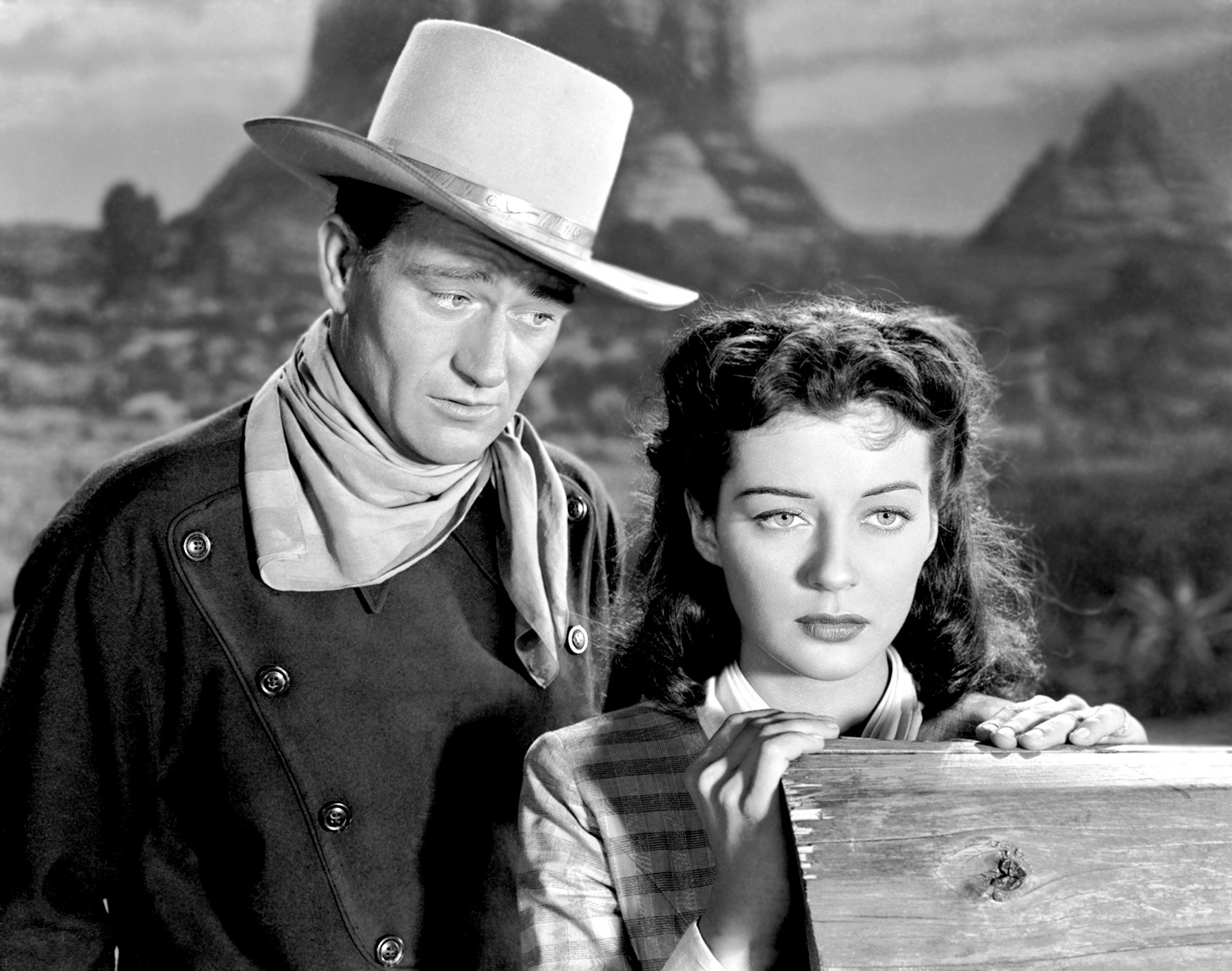 John Wayne - Angel and the Badman - 1947 - & Gail Russell