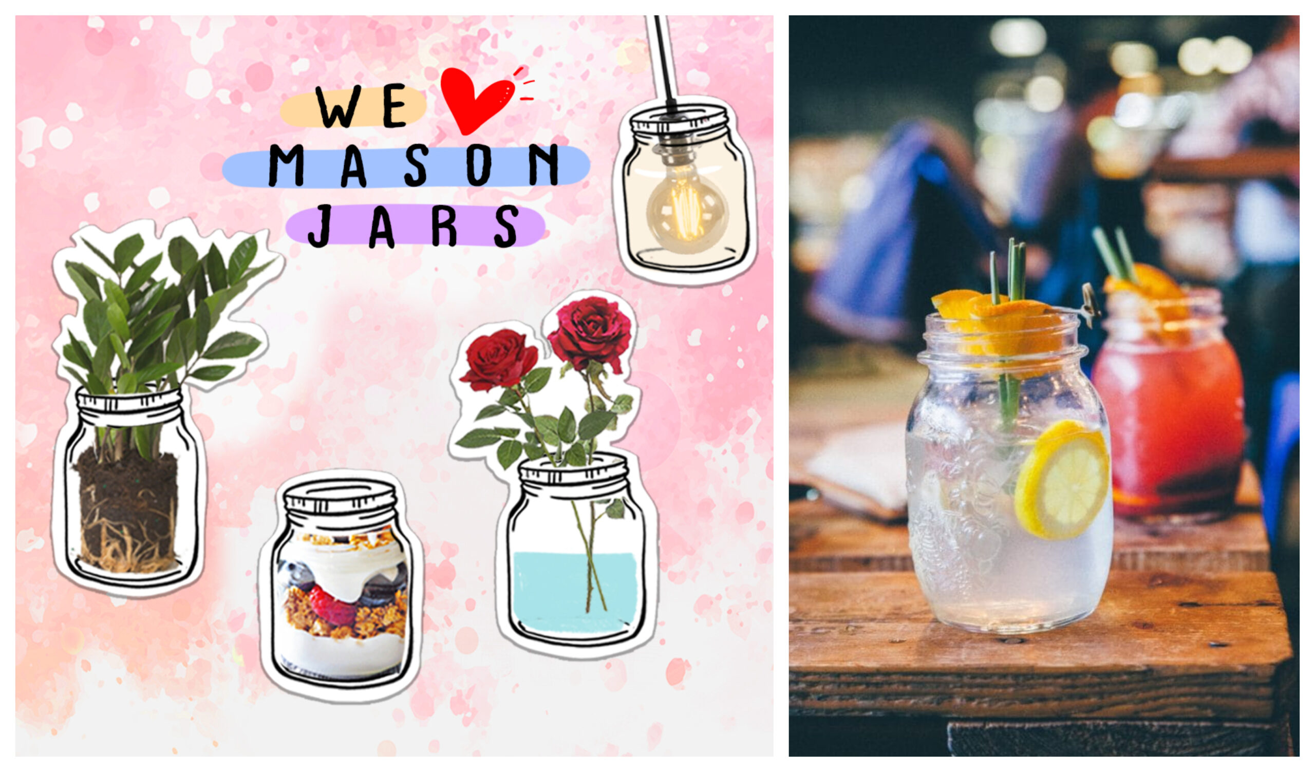 mason-jar-cocktail-collage