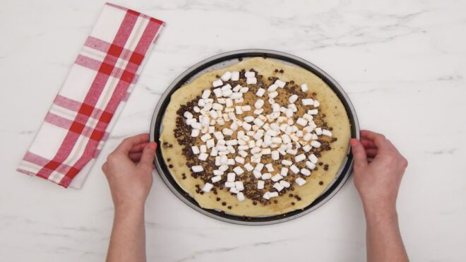 s'mores pizza