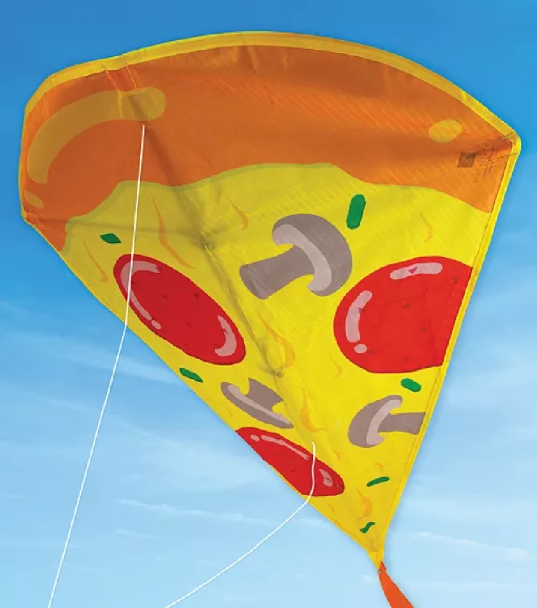 Pizza-shaped kite