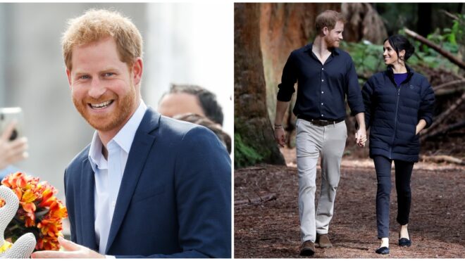 prince harry shares personal photo of Meghan Markle