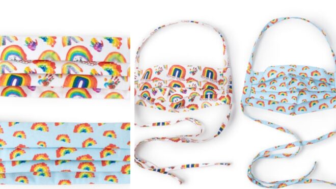 rainbow-face-masks