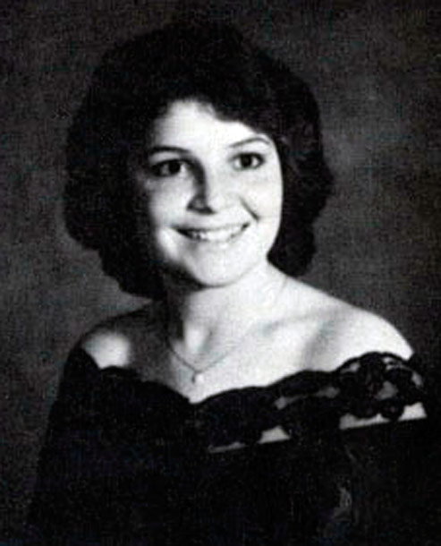 John McCain's running mate Sarah Palin in her yearbook photos