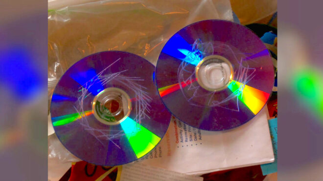 fix scratched cds and dvds