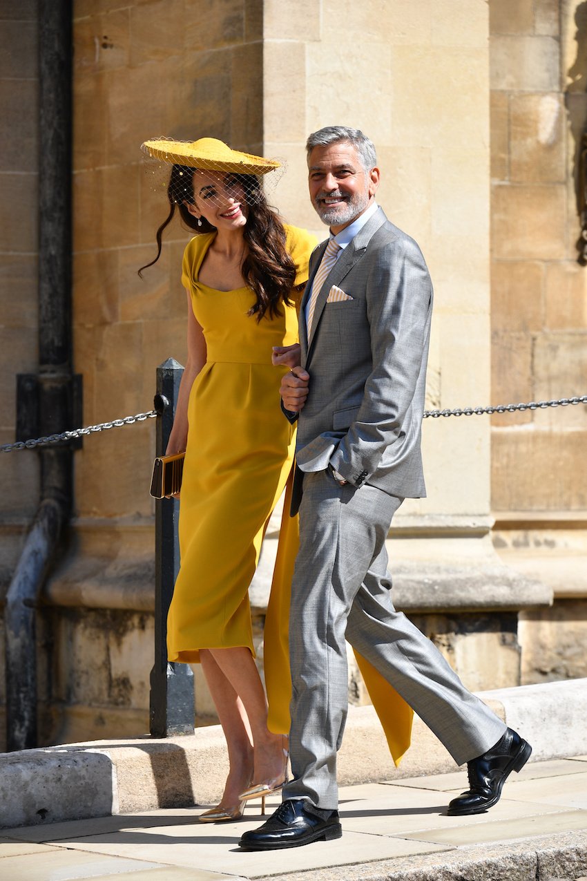 Guests arrive at the Royal Wedding of Prince Harry and Meghan Markle