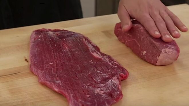 steak slicing