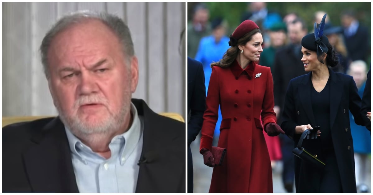 thomas markle comments on meghan and kate feud