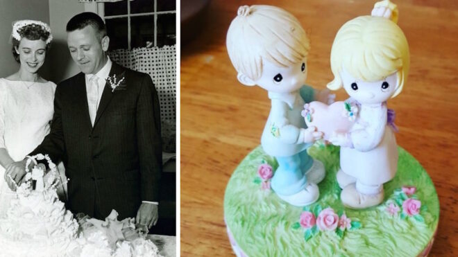 wedding cake topper HP