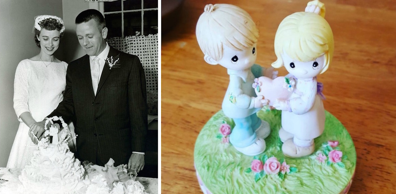 wedding cake topper HP