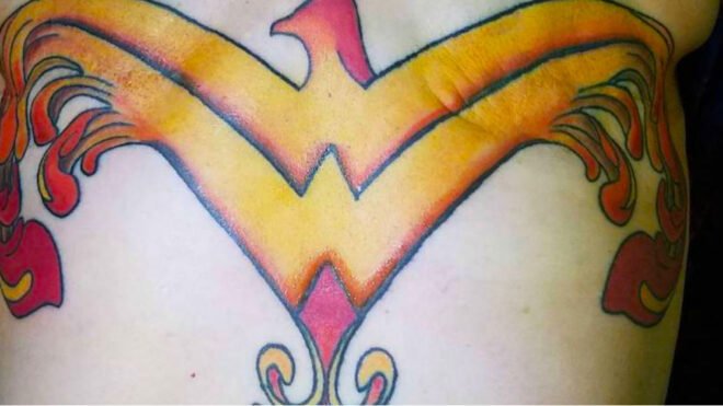 wonder woman tattoo