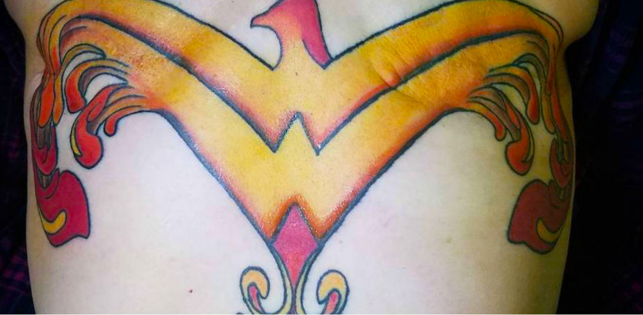 wonder woman tattoo