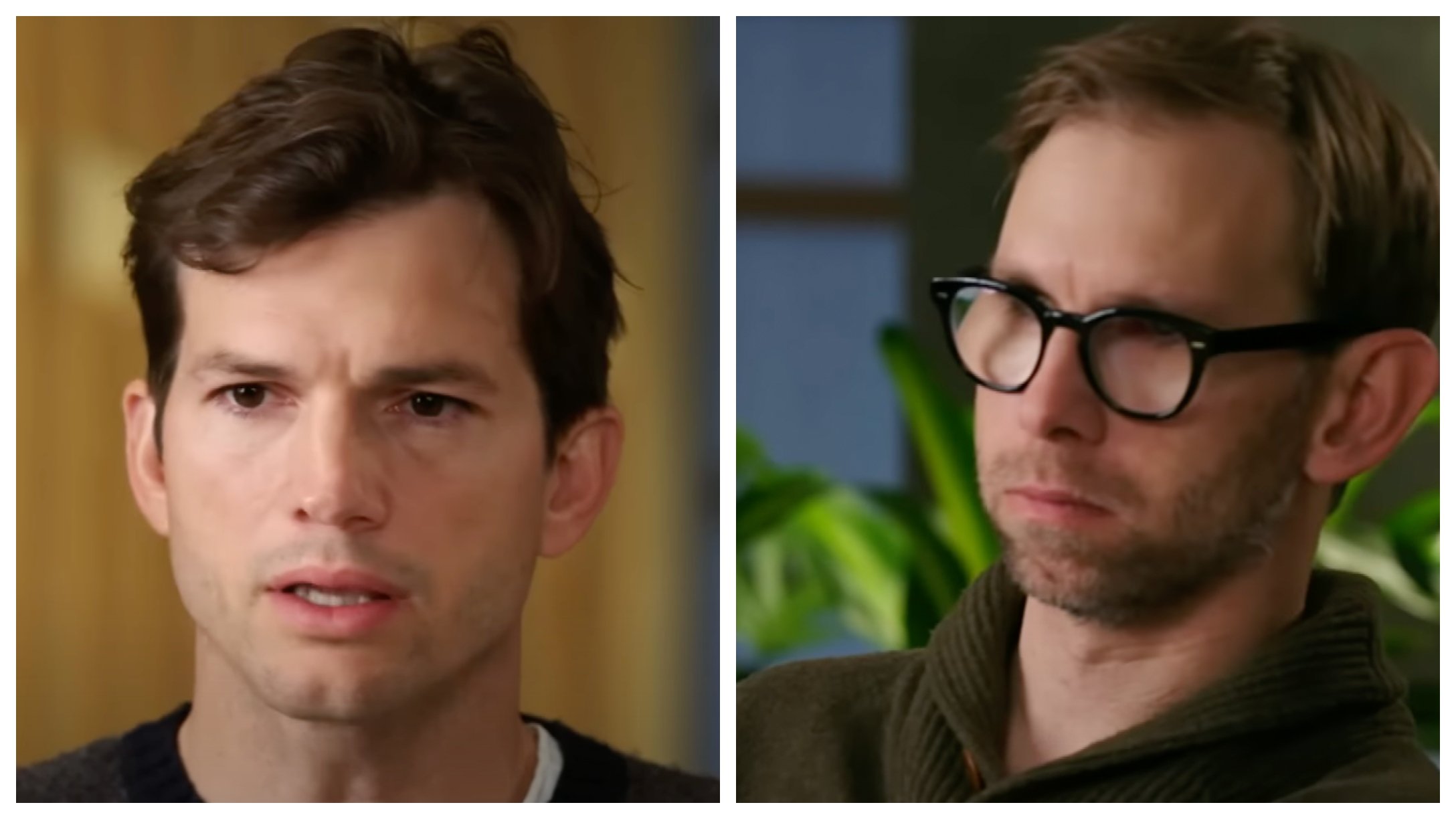 Ashton Kutcher And His Twin Brother Michael Sit Down For First Joint