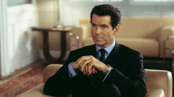 Former 'James Bond' Pierce Brosnan Is A Silver Fox Now