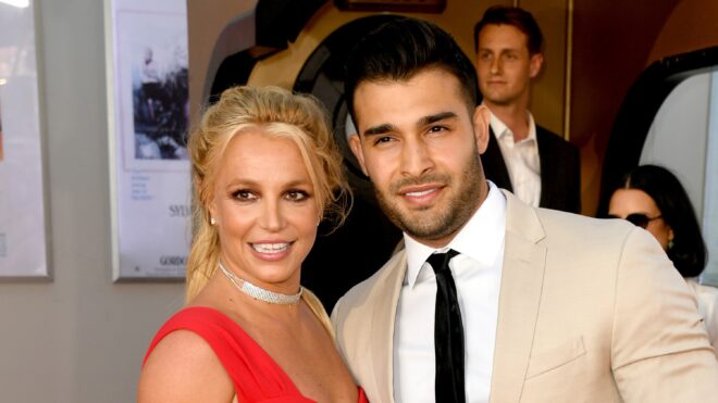 Britney Spears and Sam Asghari