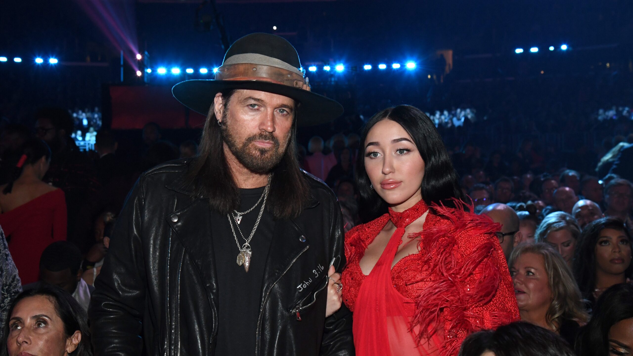 Billy Ray Cyrus and Noah Cyrus