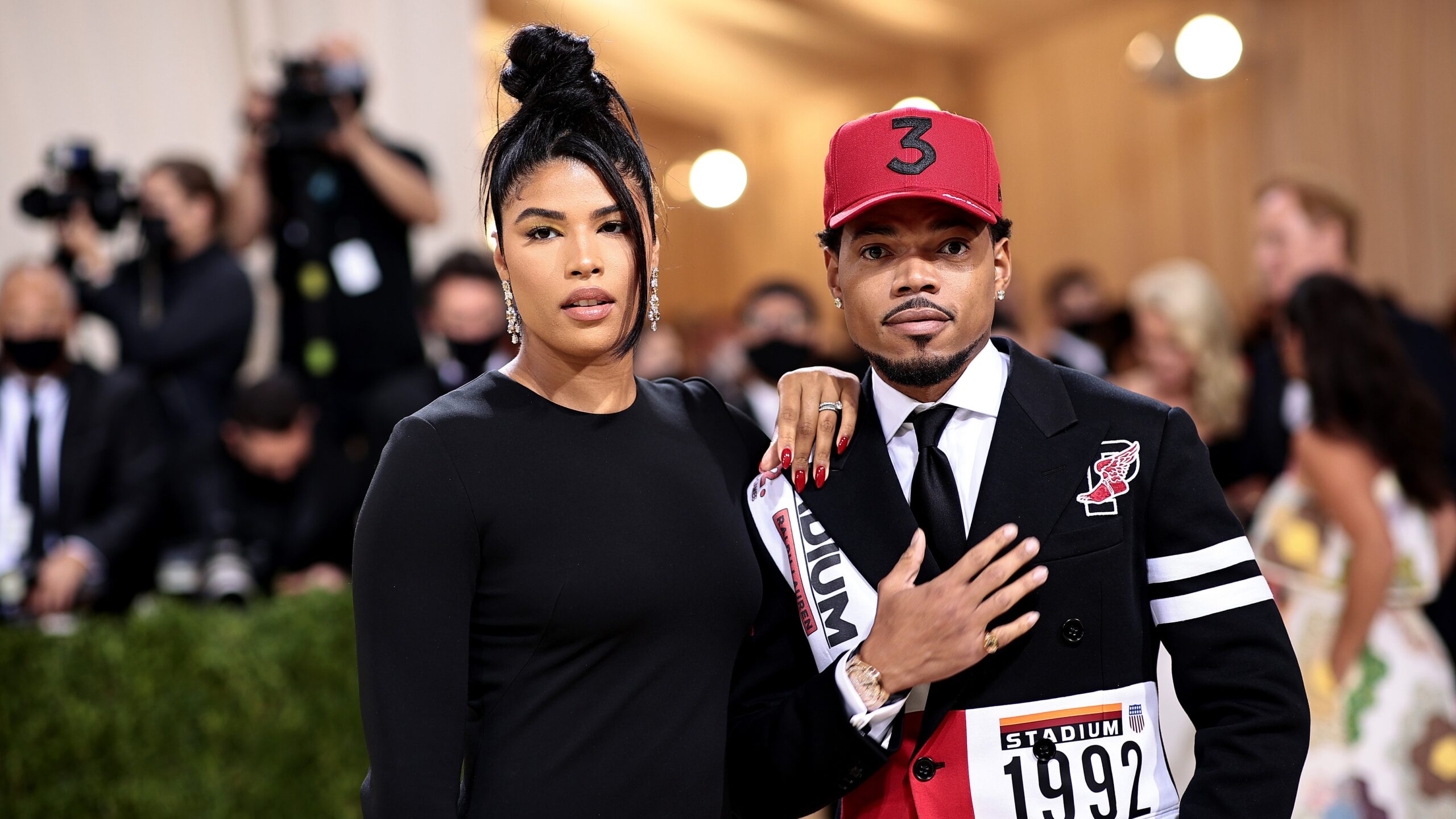 Chance the Rapper and wife Kirsten Corley