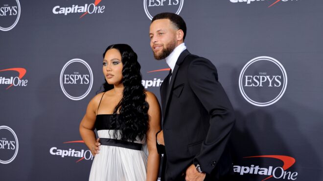 Ayesha and Stephen Curry