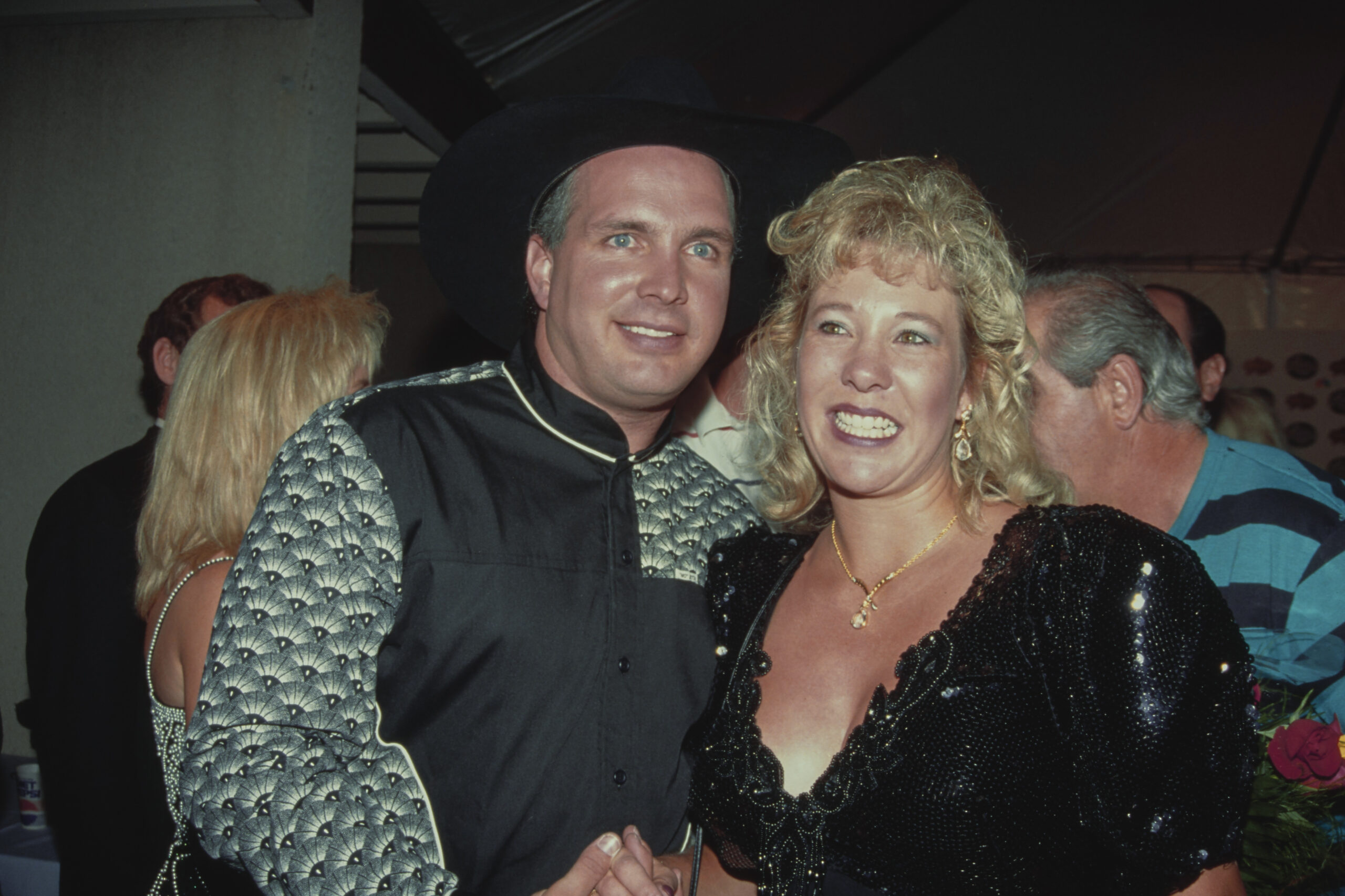 Garth Brooks And Sandy Mahl At The 27th Annual Academy of Country Music Awards