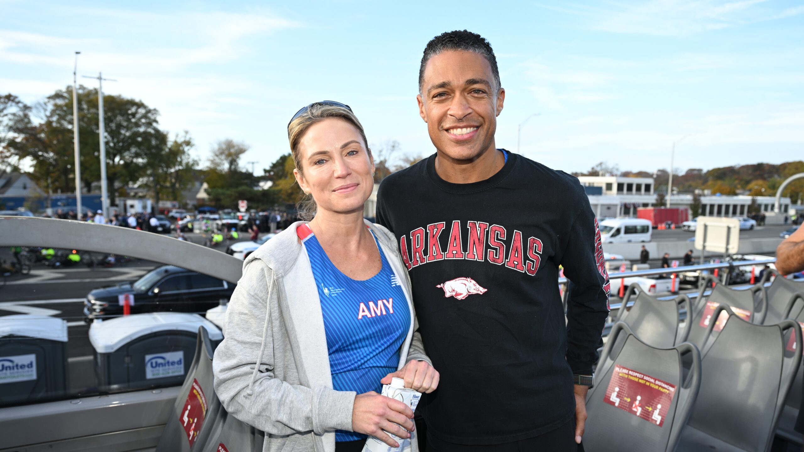 Amy Robach and T.J. Holmes