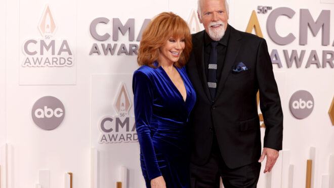 Reba McEntire and Rex Linn